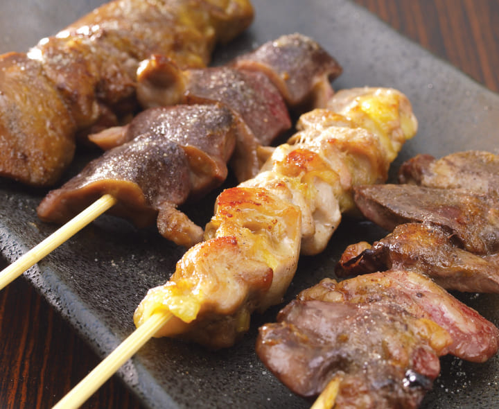 新得地鶏串焼き